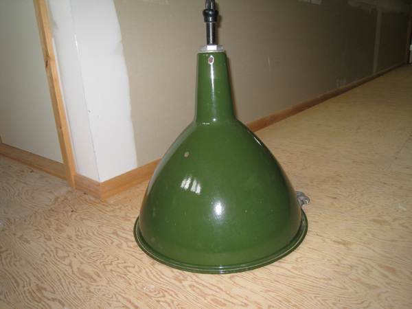 picture of Green Porcelain Light