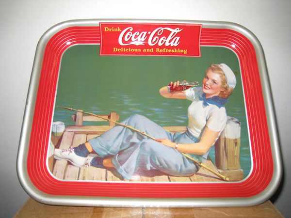 picture of Coke Sailor Girl Tray